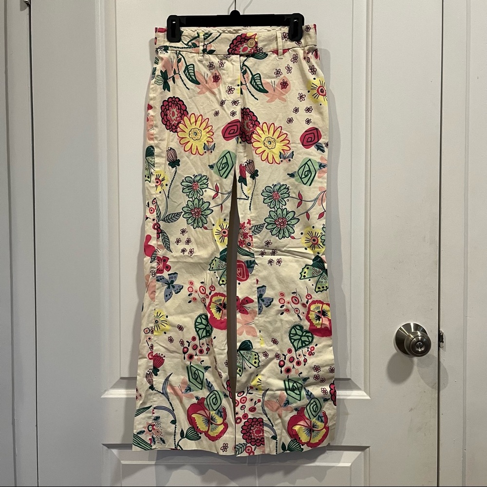 Moschino Cheap And Chic Floral Butterfly Pants - Picture 2 of 3